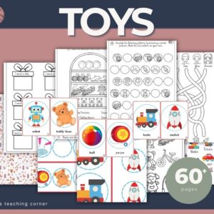 TOYS – English Vocabulary Activities