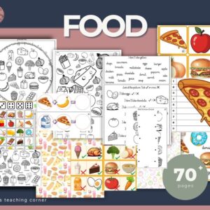Food 0, 1 – English Vocabulary Activities (PDF)