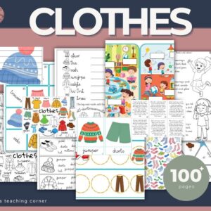 Clothes – English Vocabulary Activities (PDF)