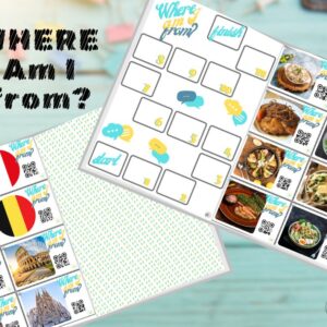 Where am I from? – countries of Europe ESL game (PDF)