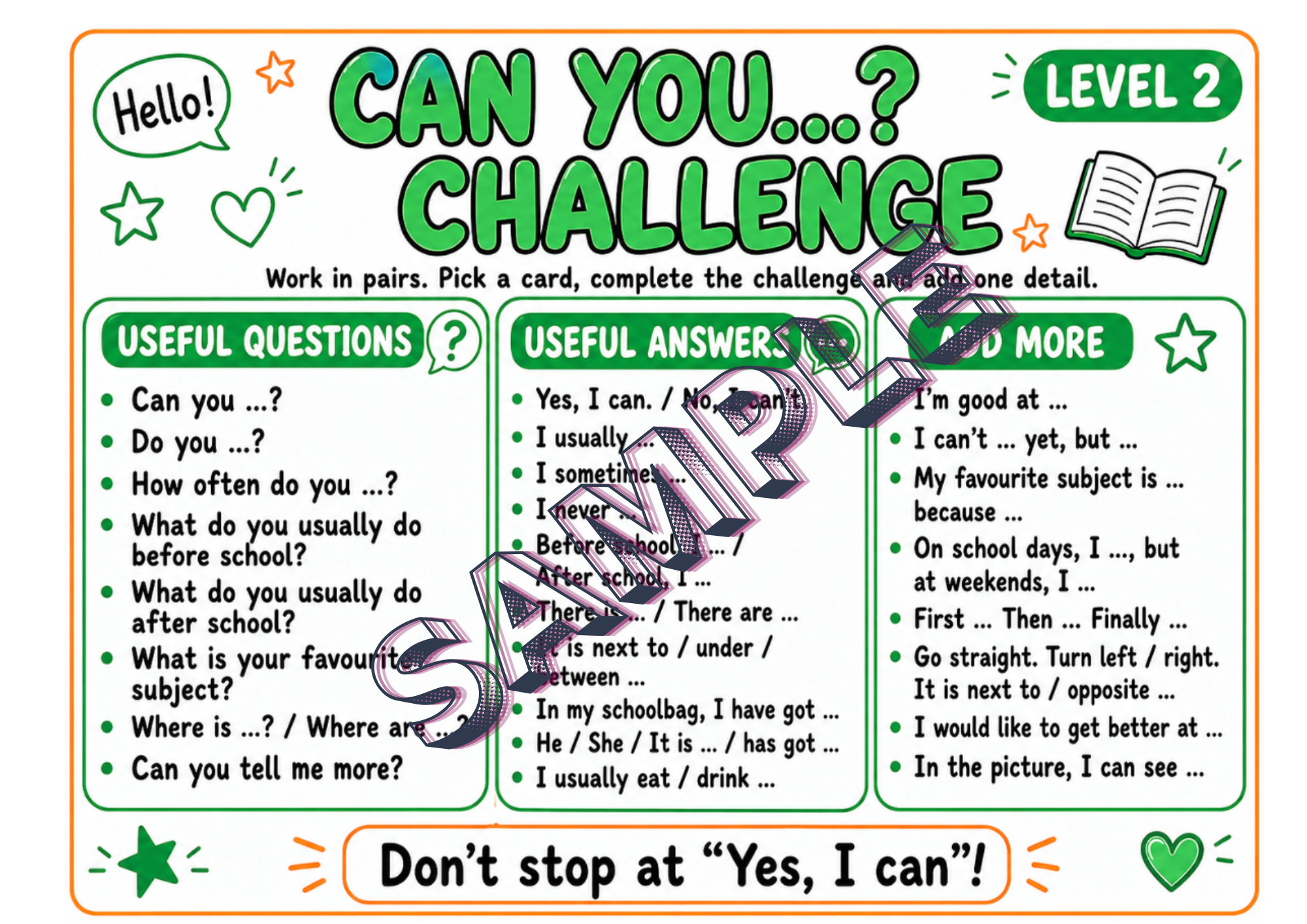 Back to English – Level 2 | pierwsze lekcje angielskiego dla klas 5–6 - obrazek 9