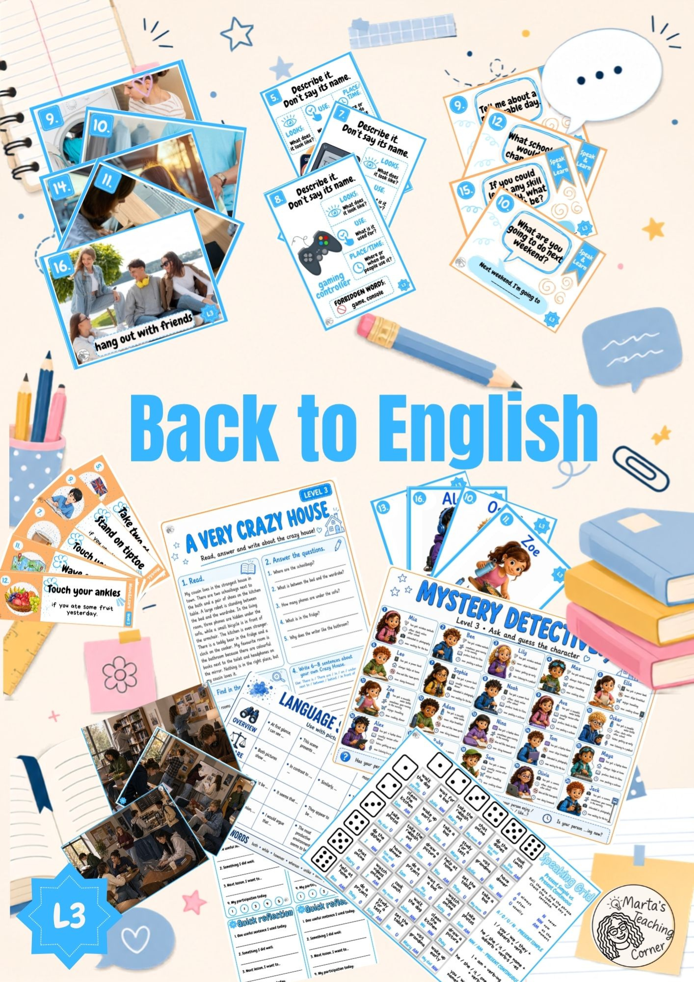 Back to English – Level 3 | pierwsze lekcje angielskiego dla klas 7–8