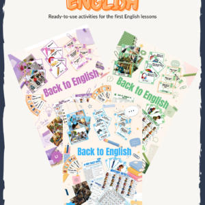 Back to English – Complete Bundle | pierwsze lekcje angielskiego dla klas 3–8